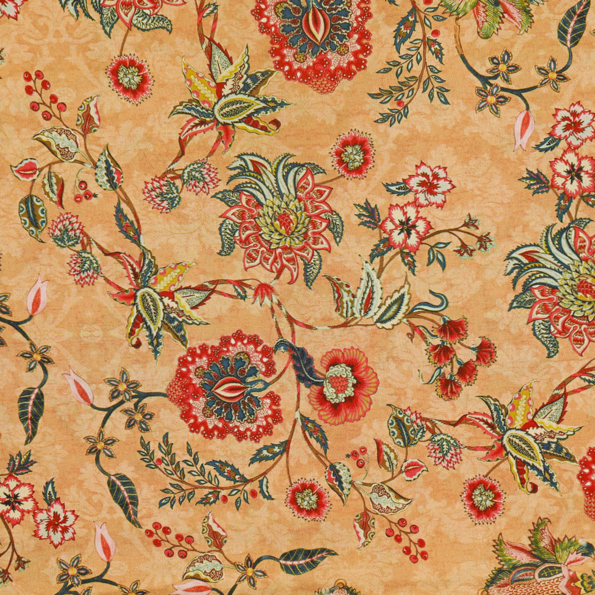 Floral Printed French Crepe Fabric