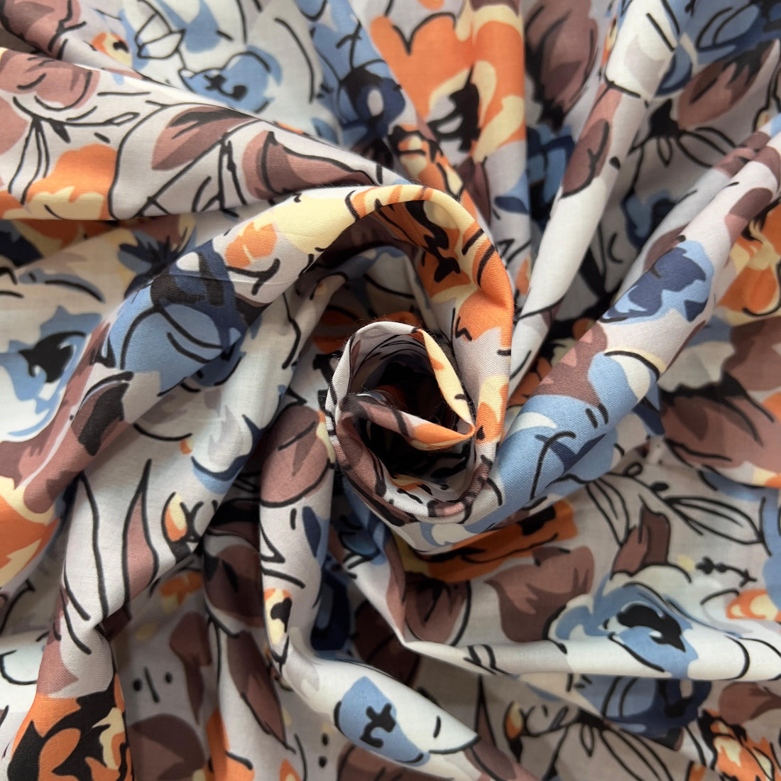 cambric floral print