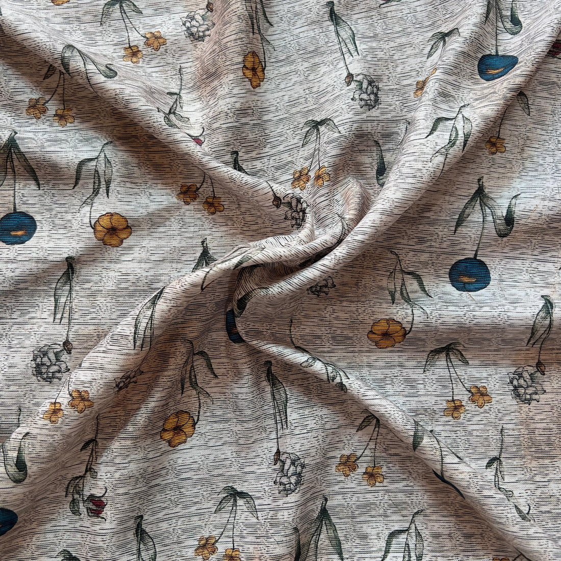 Floral digital print on  rayon